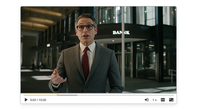 Bank Compliance Video Creator